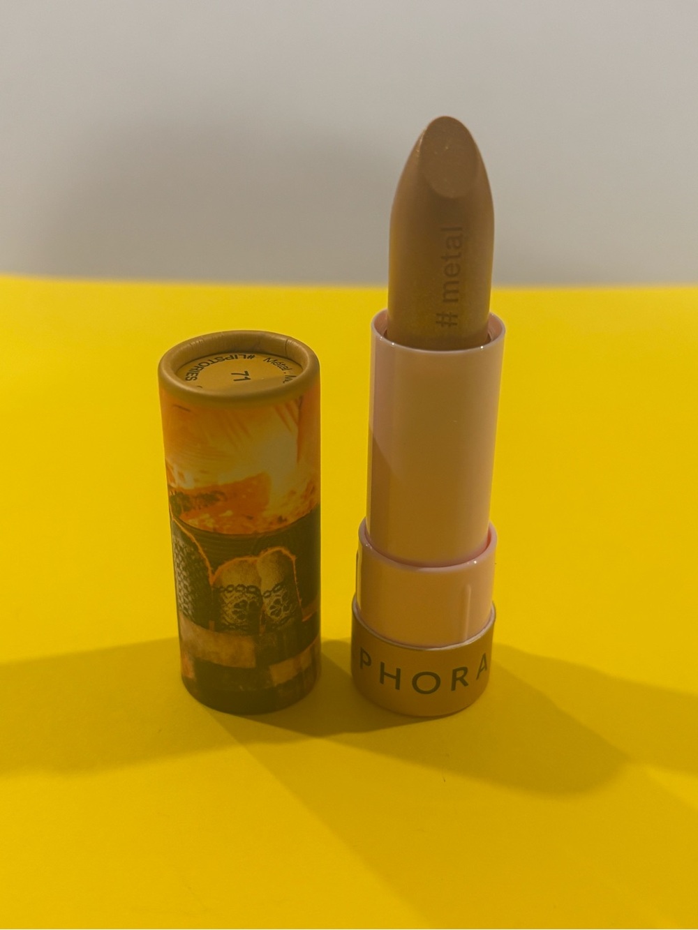 Brand New! HTF! Sephora Collection Metallic Gold Lipstick CAMPFIRE CUTIE